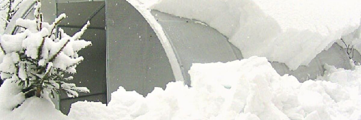 Как правильно очистить садовый участок от снега: советы дачникам