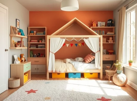 Дизайн детской комнаты: идеи, тренды и практические советы