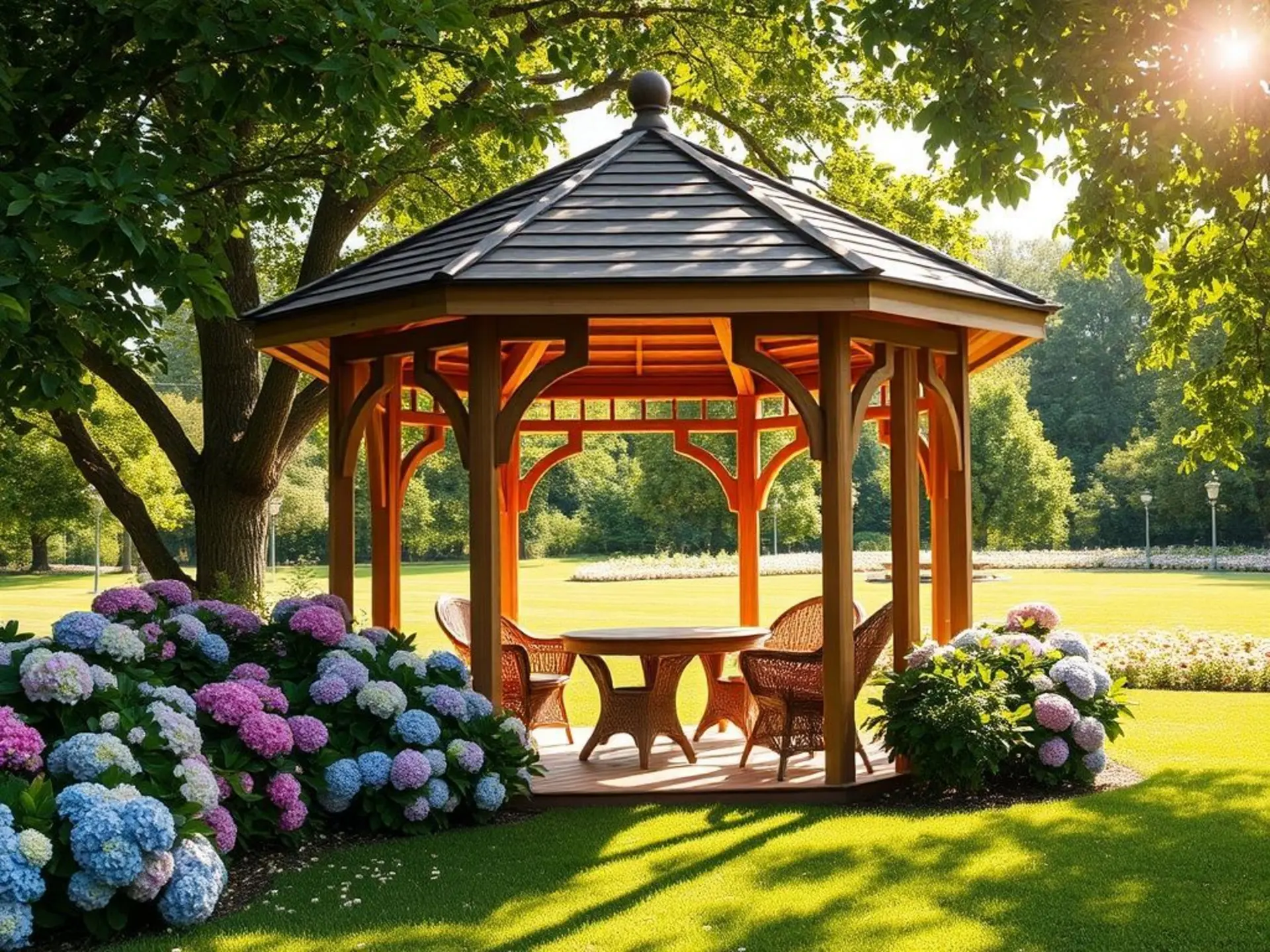 Создание беседки: от идеи до воплощения в вашем саду