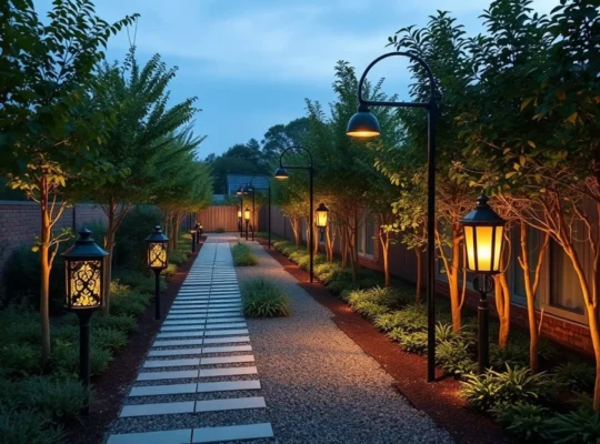 Дачный участок: Освещение своими руками – советы по установке и дизайну